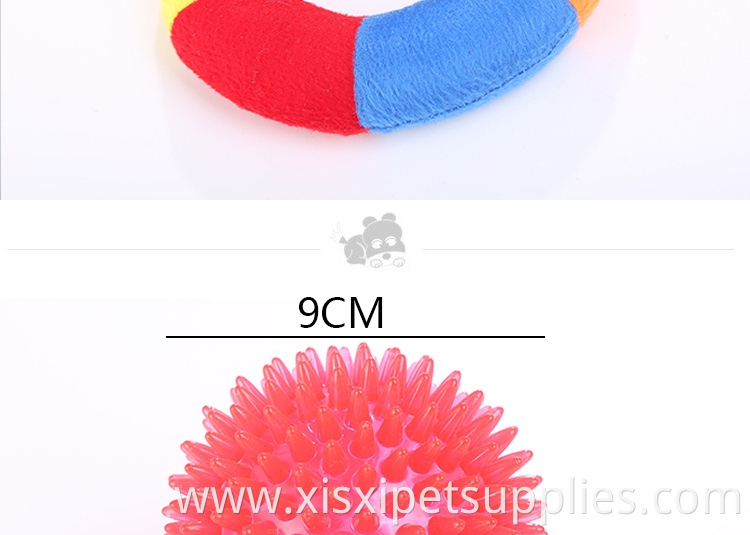 Wholesale christmas pack dog toy for chewing different items 6pcs